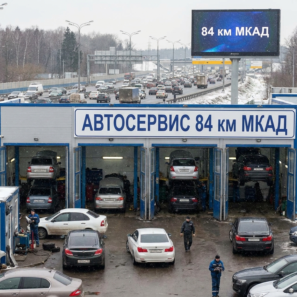 Автотехнический центр на 84-м километре МКАД